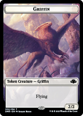 Zombie // Griffin Double-Sided Token [Dominaria Remastered Tokens] | Shuffle n Cut Hobbies & Games
