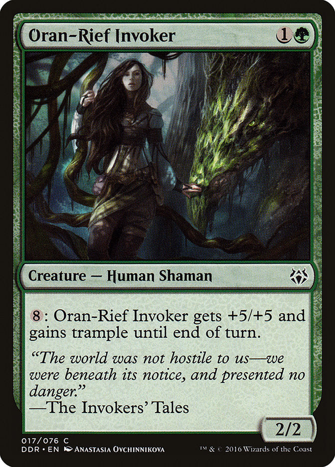 Oran-Rief Invoker [Duel Decks: Nissa vs. Ob Nixilis] | Shuffle n Cut Hobbies & Games