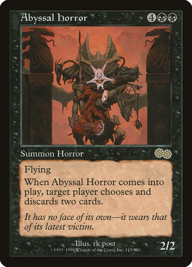Abyssal Horror [Urza's Saga] | Shuffle n Cut Hobbies & Games