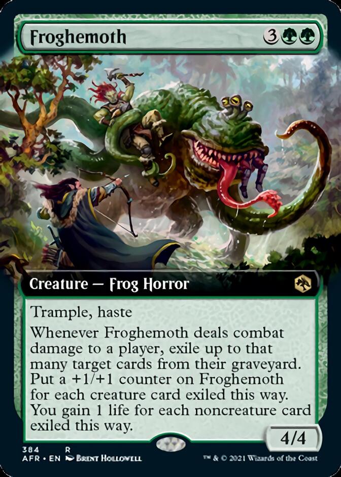 Froghemoth (Extended Art) [Dungeons & Dragons: Adventures in the Forgotten Realms] | Shuffle n Cut Hobbies & Games