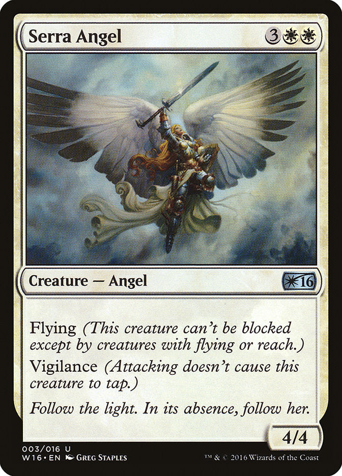 Serra Angel [Welcome Deck 2016] | Shuffle n Cut Hobbies & Games