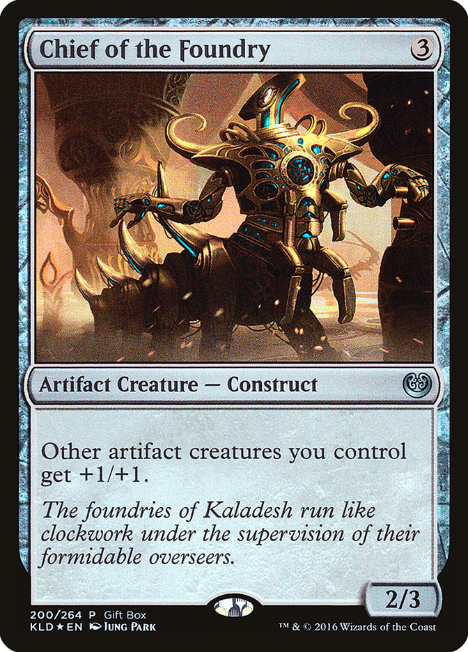 Chief of the Foundry (Gift Pack) [Kaladesh Promos] | Shuffle n Cut Hobbies & Games