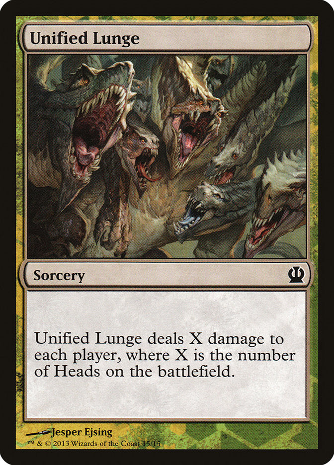 Unified Lunge [Theros Face the Hydra] | Shuffle n Cut Hobbies & Games