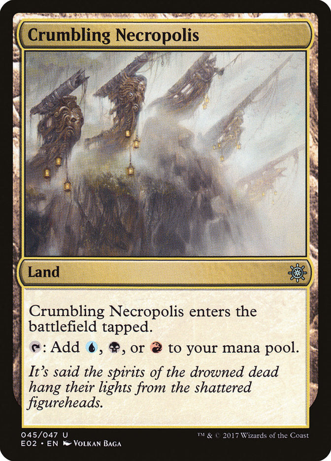 Crumbling Necropolis [Explorers of Ixalan] | Shuffle n Cut Hobbies & Games