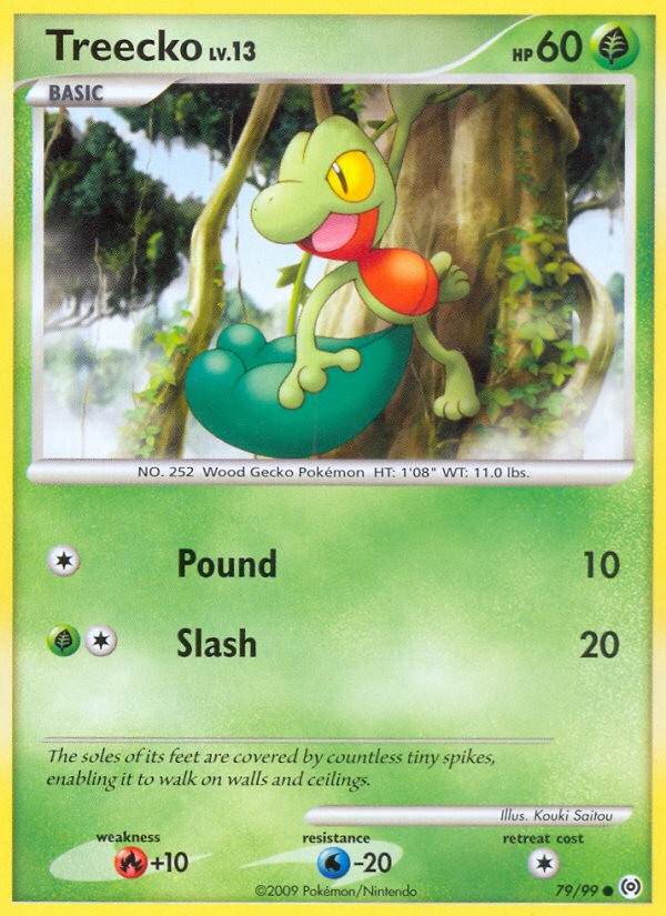 Treecko (79/99) [Platinum: Arceus] | Shuffle n Cut Hobbies & Games