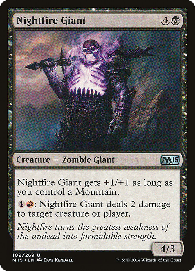 Nightfire Giant [Magic 2015] | Shuffle n Cut Hobbies & Games