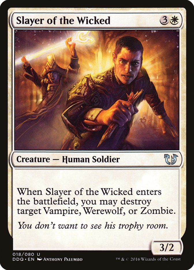 Slayer of the Wicked [Duel Decks: Blessed vs. Cursed] | Shuffle n Cut Hobbies & Games