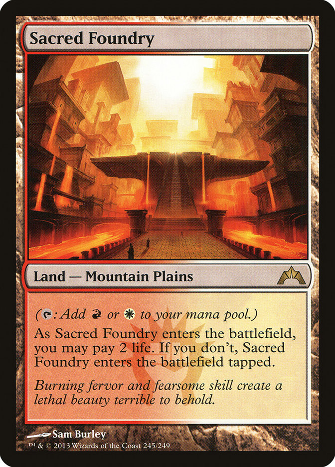 Sacred Foundry [Gatecrash] | Shuffle n Cut Hobbies & Games