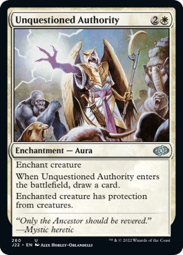 Unquestioned Authority [Jumpstart 2022] | Shuffle n Cut Hobbies & Games