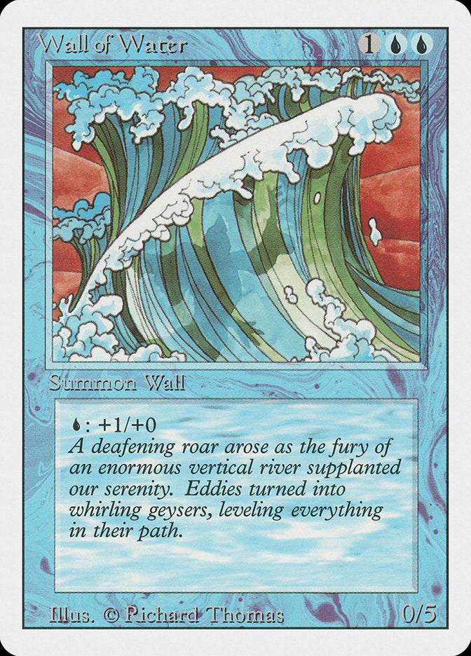 Wall of Water [Revised Edition] | Shuffle n Cut Hobbies & Games