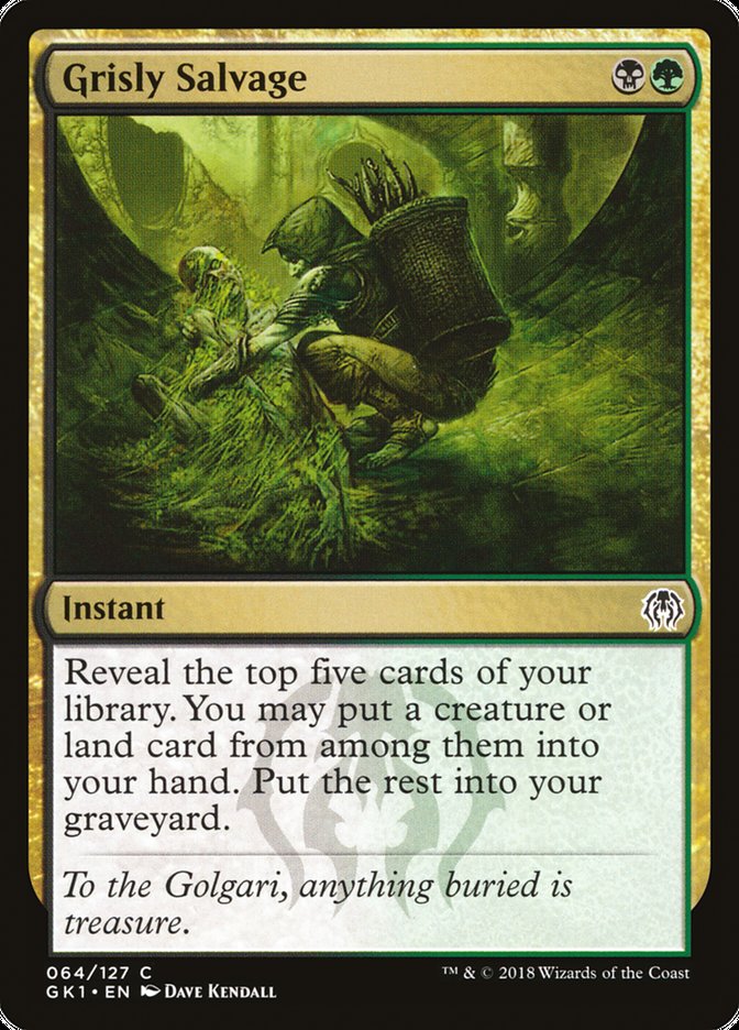 Grisly Salvage [Guilds of Ravnica Guild Kit] | Shuffle n Cut Hobbies & Games