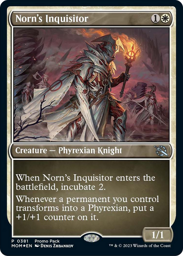 Norn's Inquisitor (Promo Pack) [March of the Machine Promos] | Shuffle n Cut Hobbies & Games