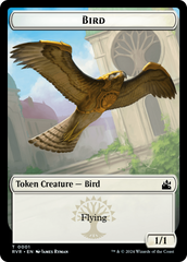 Bird // Dragon Double-Sided Token [Ravnica Remastered Tokens] | Shuffle n Cut Hobbies & Games