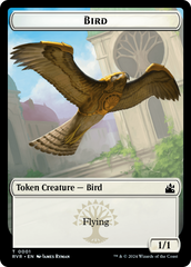 Bird // Emblem - Domri Rade Double-Sided Token [Ravnica Remastered Tokens] | Shuffle n Cut Hobbies & Games