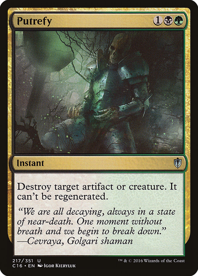 Putrefy [Commander 2016] | Shuffle n Cut Hobbies & Games