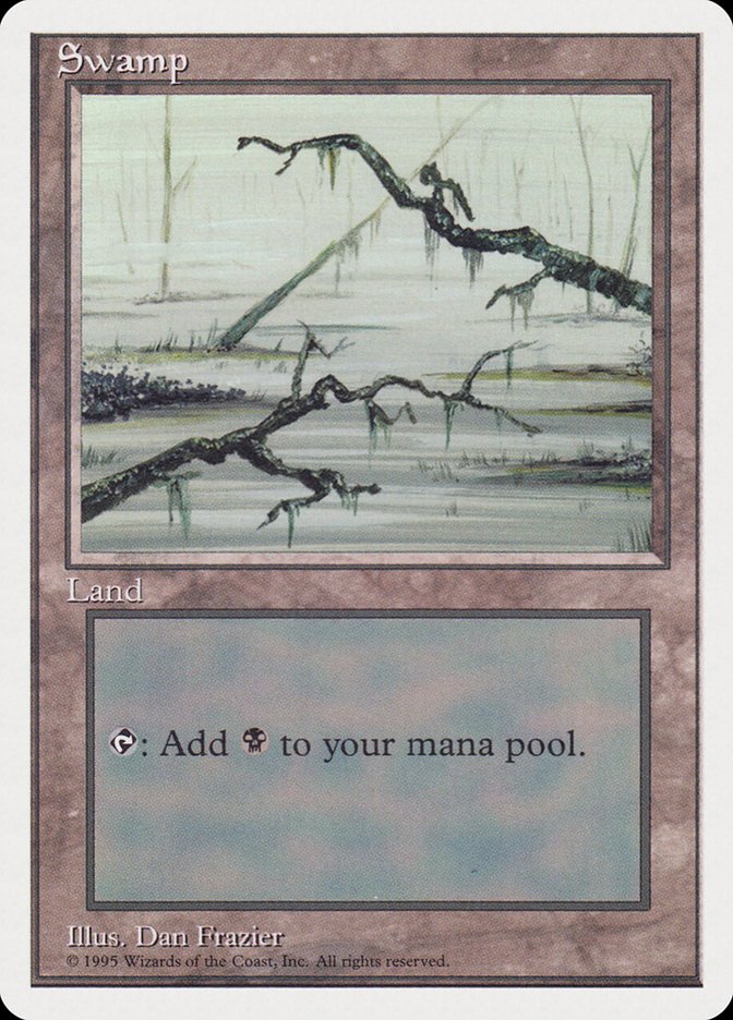 Swamp (Gray Water, Light Fog) [Rivals Quick Start Set] | Shuffle n Cut Hobbies & Games