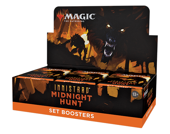 Magic Innistrad Midnight Hunt Set Booster Display | Shuffle n Cut Hobbies & Games