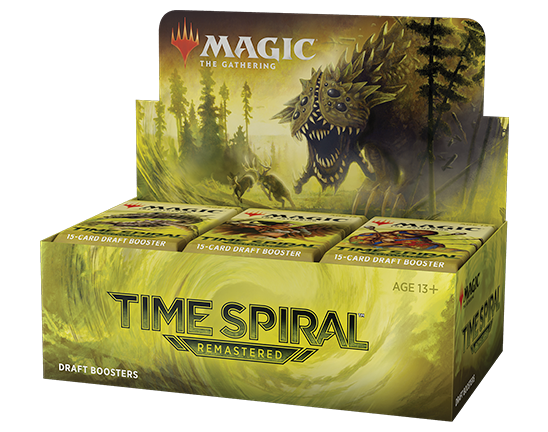TIME SPIRAL REMASTERED: DRAFT BOOSTER BOX | Shuffle n Cut Hobbies & Games