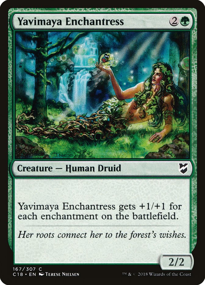 Yavimaya Enchantress [Commander 2018] | Shuffle n Cut Hobbies & Games