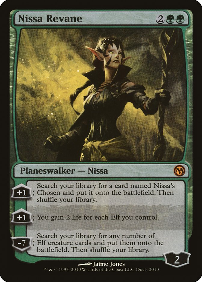 Nissa Revane (Duels of the Planeswalkers Promos) [Duels of the Planeswalkers Promos 2010] | Shuffle n Cut Hobbies & Games