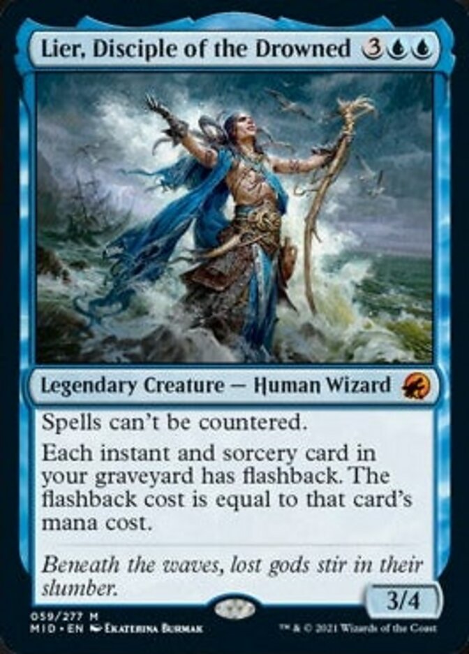 Lier, Disciple of the Drowned [Innistrad: Midnight Hunt] | Shuffle n Cut Hobbies & Games