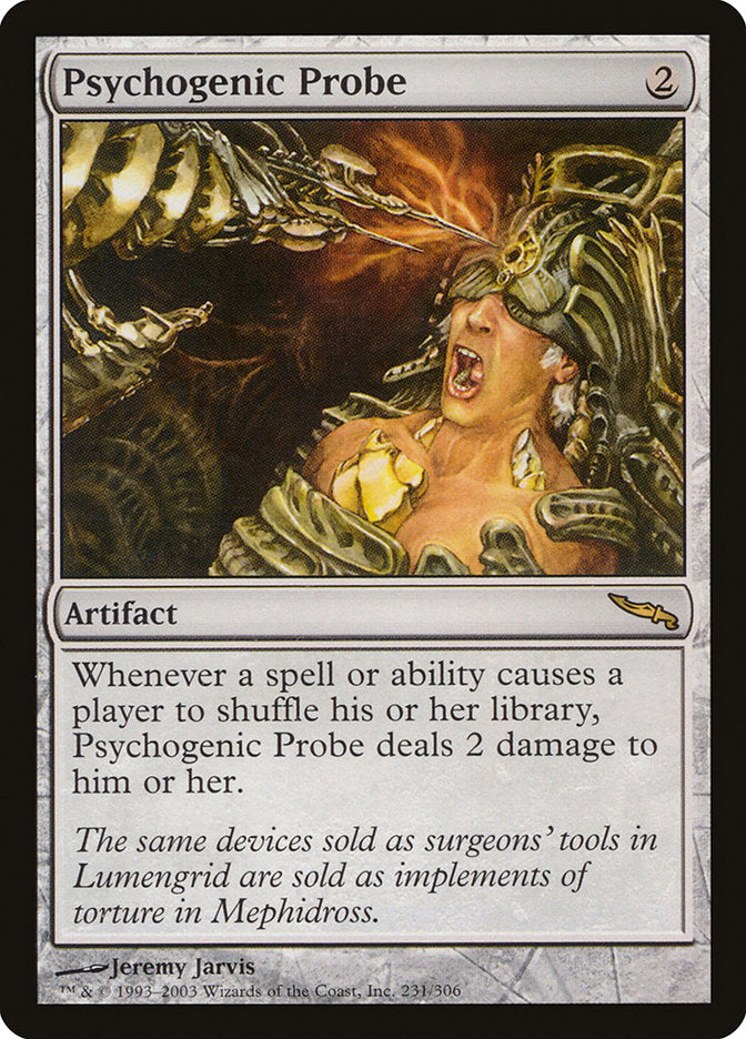 Psychogenic Probe [Mirrodin] | Shuffle n Cut Hobbies & Games