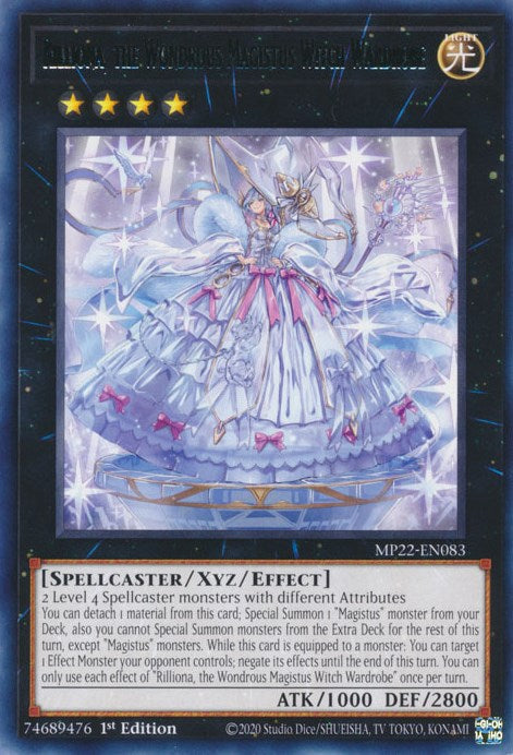 Rilliona, the Wondrous Magistus Witch Wardrobe [MP22-EN083] Rare | Shuffle n Cut Hobbies & Games