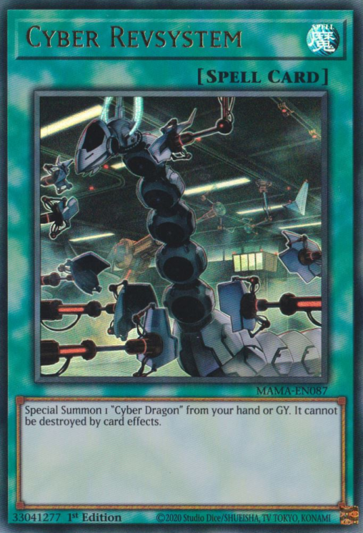 Cyber Revsystem [MAMA-EN087] Ultra Rare | Shuffle n Cut Hobbies & Games