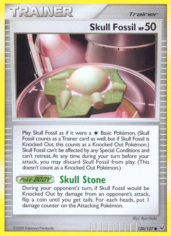 Skull Fossil (120/127) [Platinum: Base Set] | Shuffle n Cut Hobbies & Games
