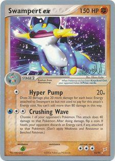 Swampert ex (95/95) (Rocky Beach - Reed Weichler) [World Championships 2004] | Shuffle n Cut Hobbies & Games