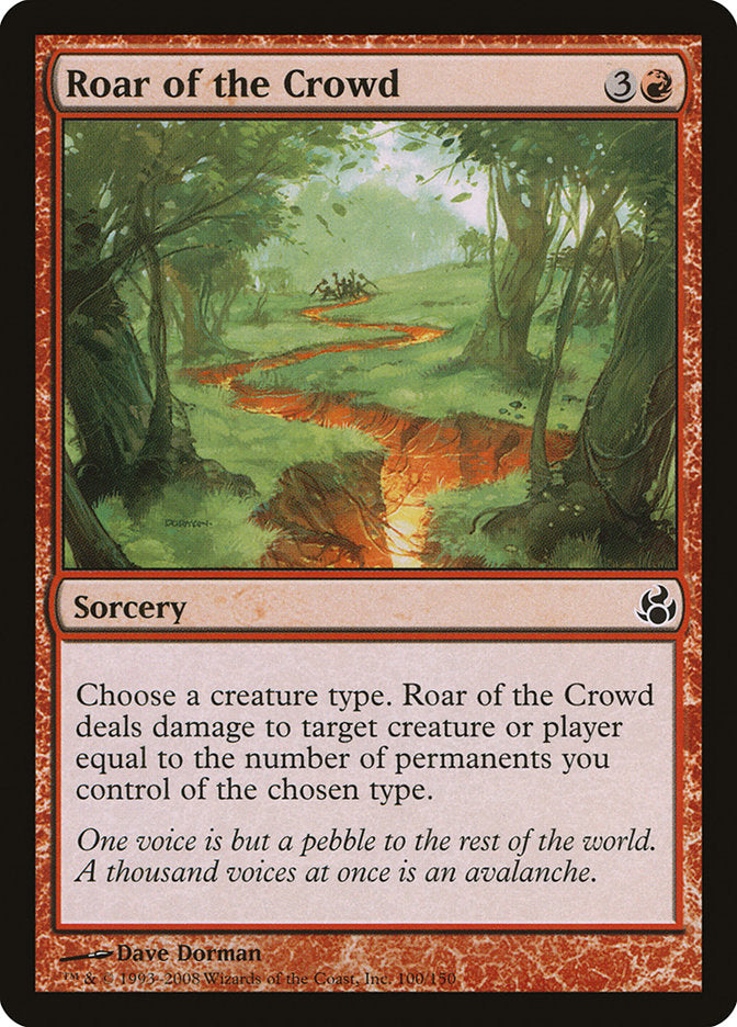 Roar of the Crowd [Morningtide] | Shuffle n Cut Hobbies & Games