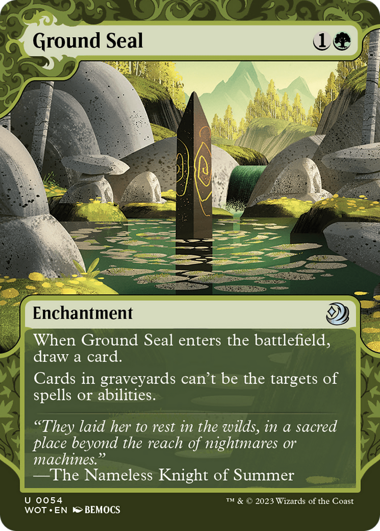 Ground Seal [Wilds of Eldraine: Enchanting Tales] | Shuffle n Cut Hobbies & Games