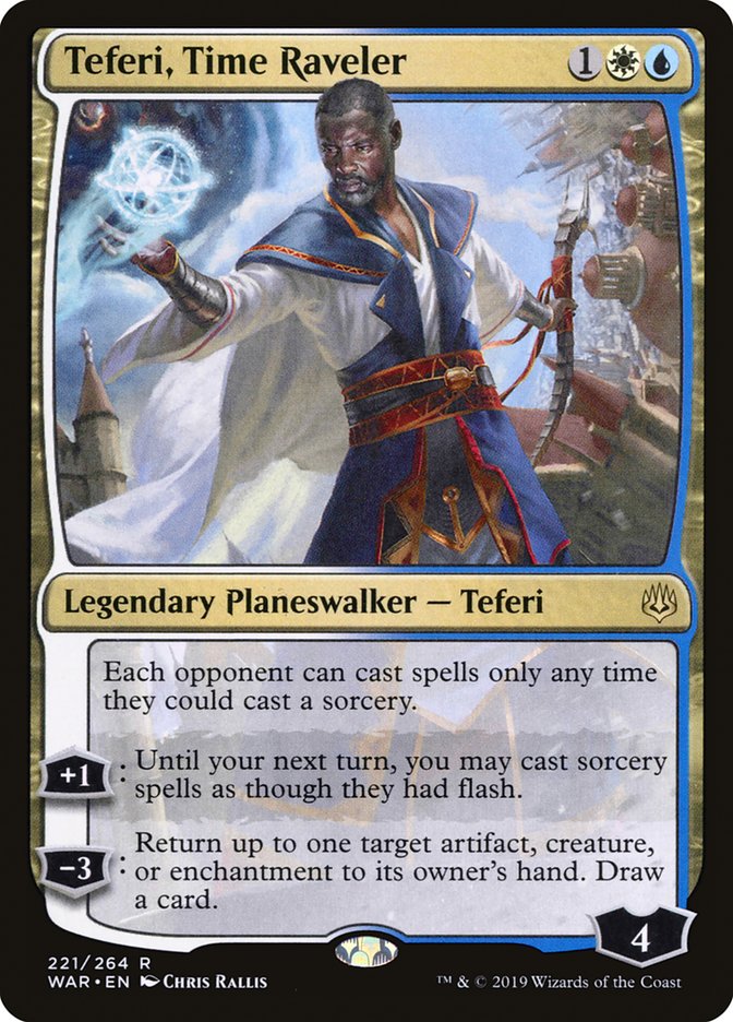 Teferi, Time Raveler [War of the Spark] | Shuffle n Cut Hobbies & Games