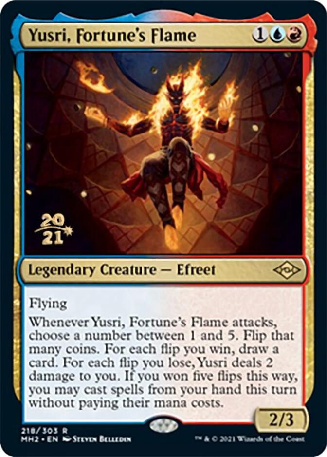 Yusri, Fortune's Flame [Modern Horizons 2 Prerelease Promos] | Shuffle n Cut Hobbies & Games