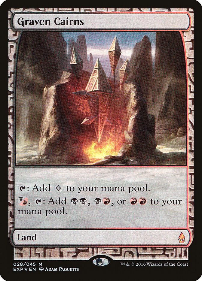 Graven Cairns [Zendikar Expeditions] | Shuffle n Cut Hobbies & Games