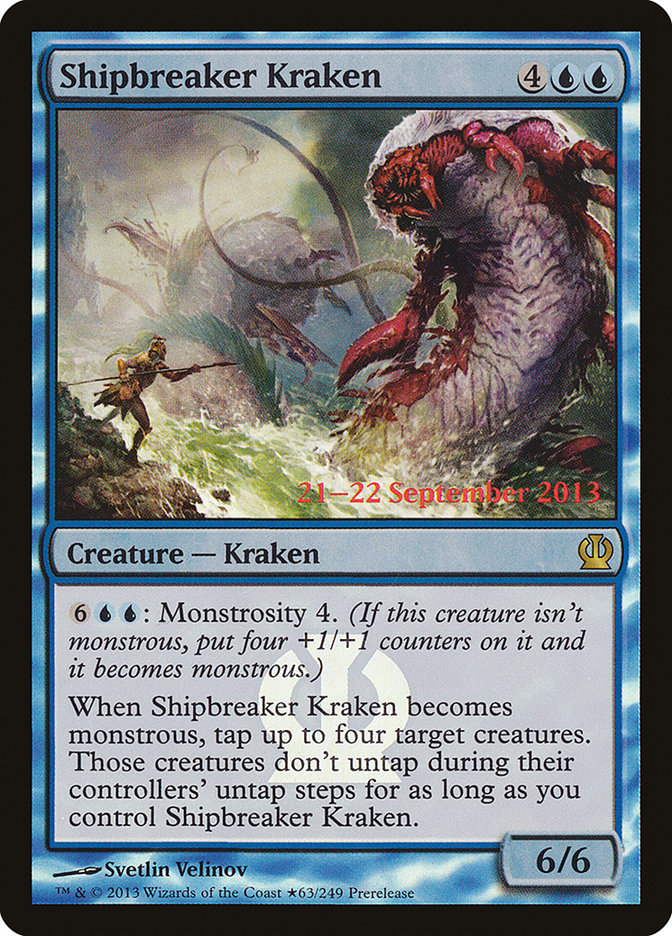 Shipbreaker Kraken [Theros Prerelease Promos] | Shuffle n Cut Hobbies & Games