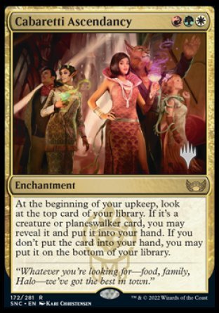 Cabaretti Ascendancy (Promo Pack) [Streets of New Capenna Promos] | Shuffle n Cut Hobbies & Games