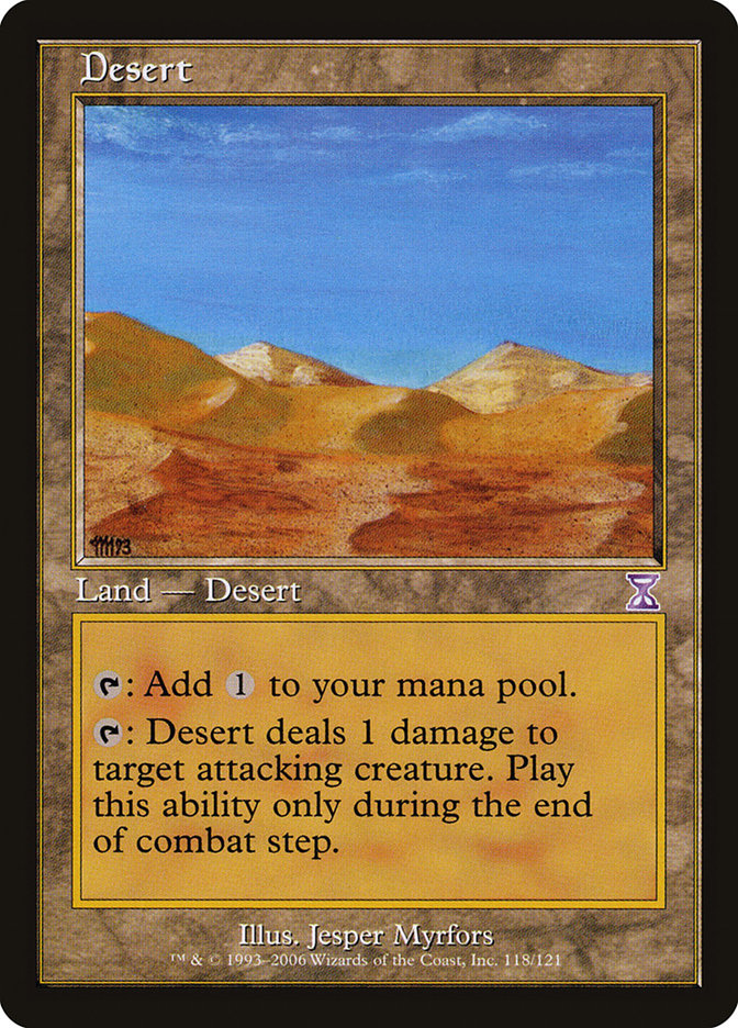 Desert [Time Spiral Timeshifted] | Shuffle n Cut Hobbies & Games