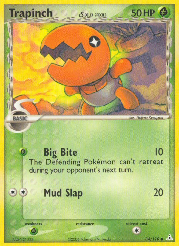 Trapinch (84/110) (Delta Species) [EX: Holon Phantoms] | Shuffle n Cut Hobbies & Games