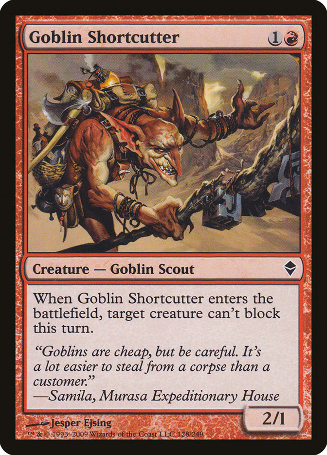 Goblin Shortcutter [Zendikar] | Shuffle n Cut Hobbies & Games