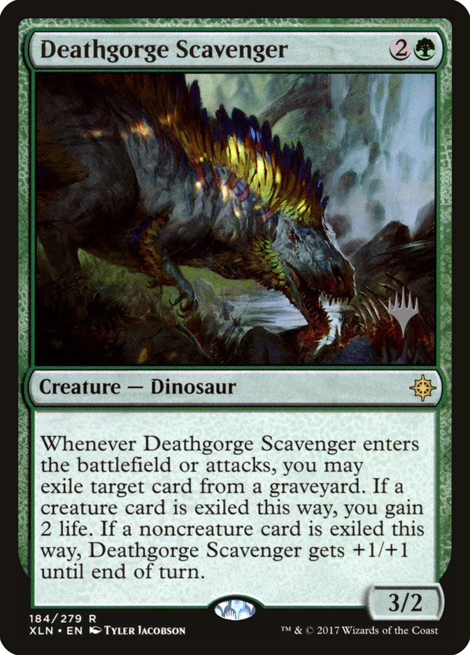 Deathgorge Scavenger (Promo Pack) [Ixalan Promos] | Shuffle n Cut Hobbies & Games