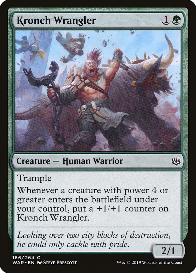 Kronch Wrangler [War of the Spark] | Shuffle n Cut Hobbies & Games