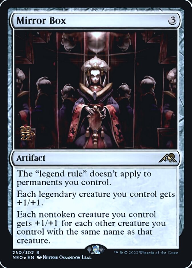 Mirror Box [Kamigawa: Neon Dynasty Prerelease Promos] | Shuffle n Cut Hobbies & Games