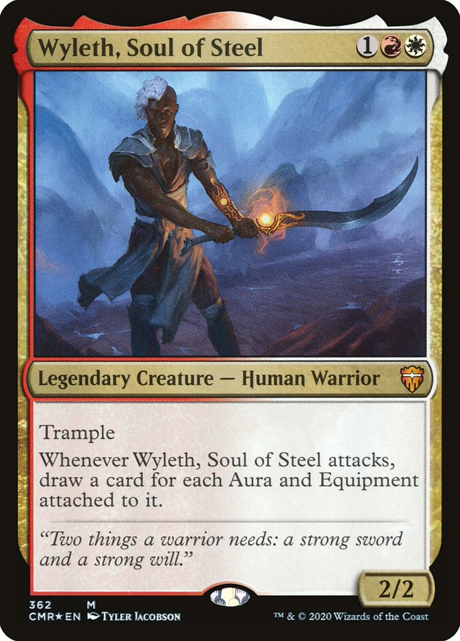 Wyleth, Soul of Steel [Commander Legends] | Shuffle n Cut Hobbies & Games