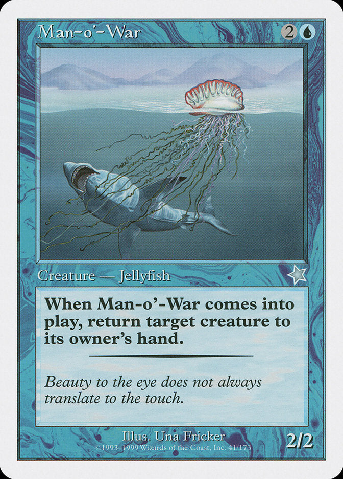 Man-o'-War [Starter 1999] | Shuffle n Cut Hobbies & Games