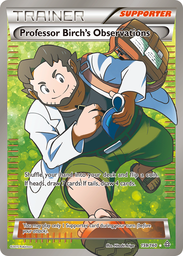 Professor Birch's Observations (159/160) [XY: Primal Clash] | Shuffle n Cut Hobbies & Games