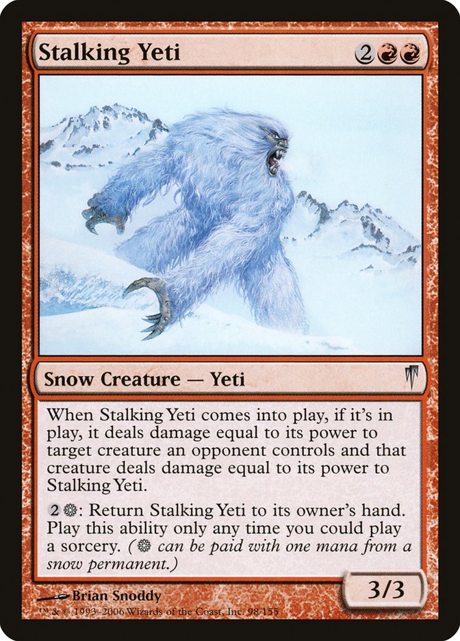 Stalking Yeti [Coldsnap] | Shuffle n Cut Hobbies & Games