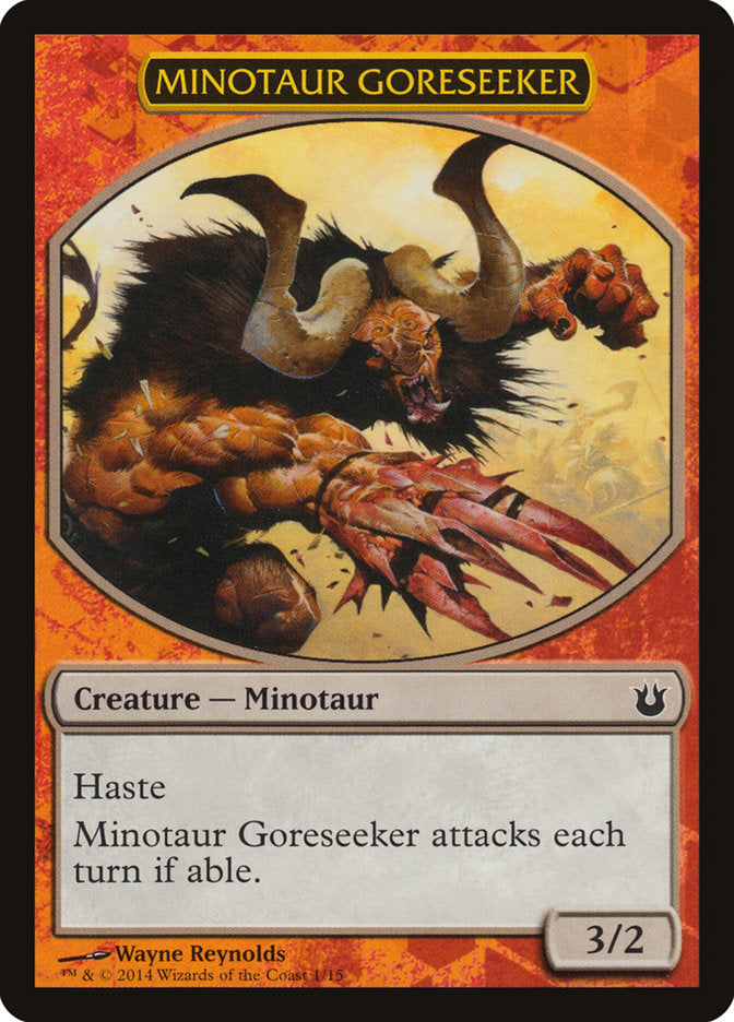 Minotaur Goreseeker [Born of the Gods Battle the Horde] | Shuffle n Cut Hobbies & Games