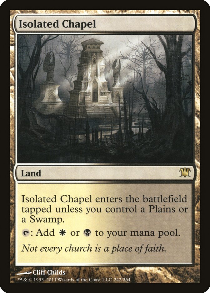 Isolated Chapel [Innistrad] | Shuffle n Cut Hobbies & Games