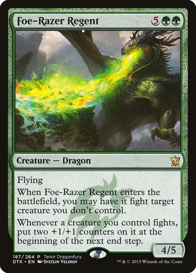Foe-Razer Regent [Tarkir Dragonfury] | Shuffle n Cut Hobbies & Games